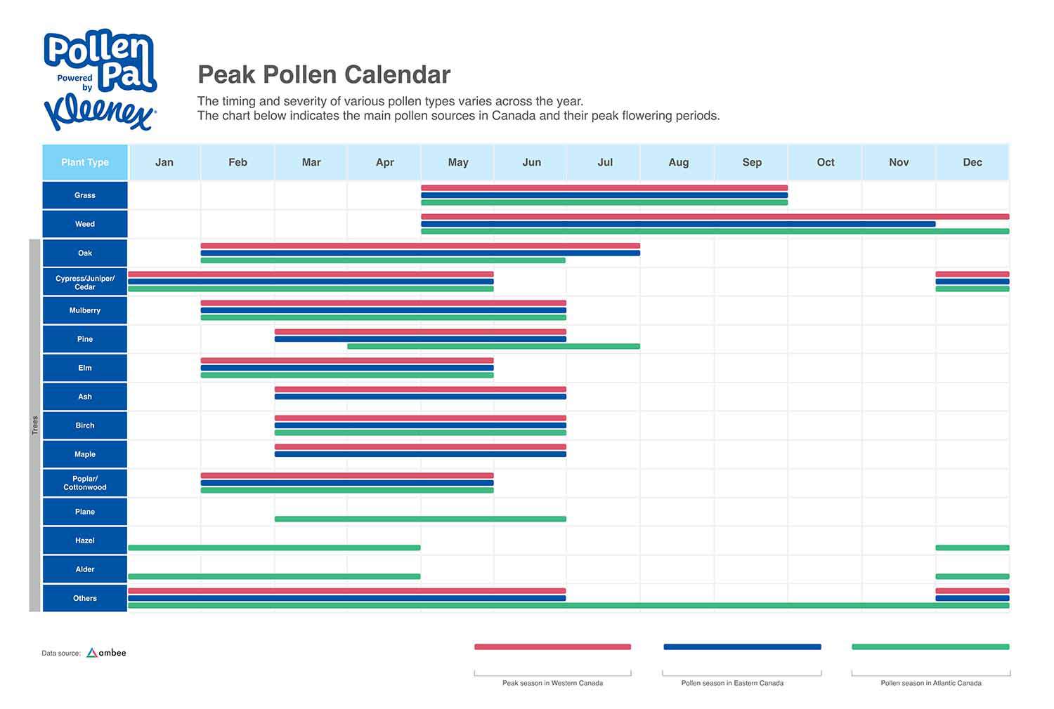 Pollen Calendar