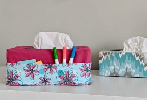 How to make Kleenex tissue box covers