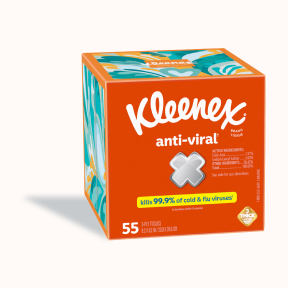 Kleenex Cooling Lotion 2-Ply Unscented Tissues 45 ea, Facial Tissue