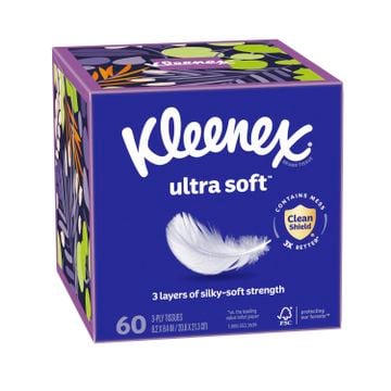 Kleenex® Ultra Soft™  Facial Tissues -  Upright Box