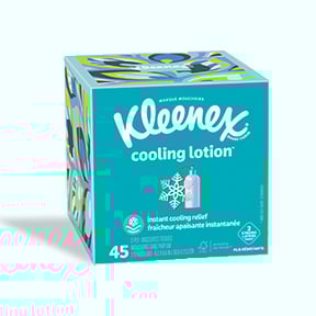 Kleenex® Cooling  Lotion™ Facial Tissues