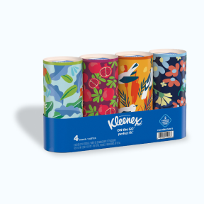 Kleenex® Perfect Fit Facial Tissue Cylinders